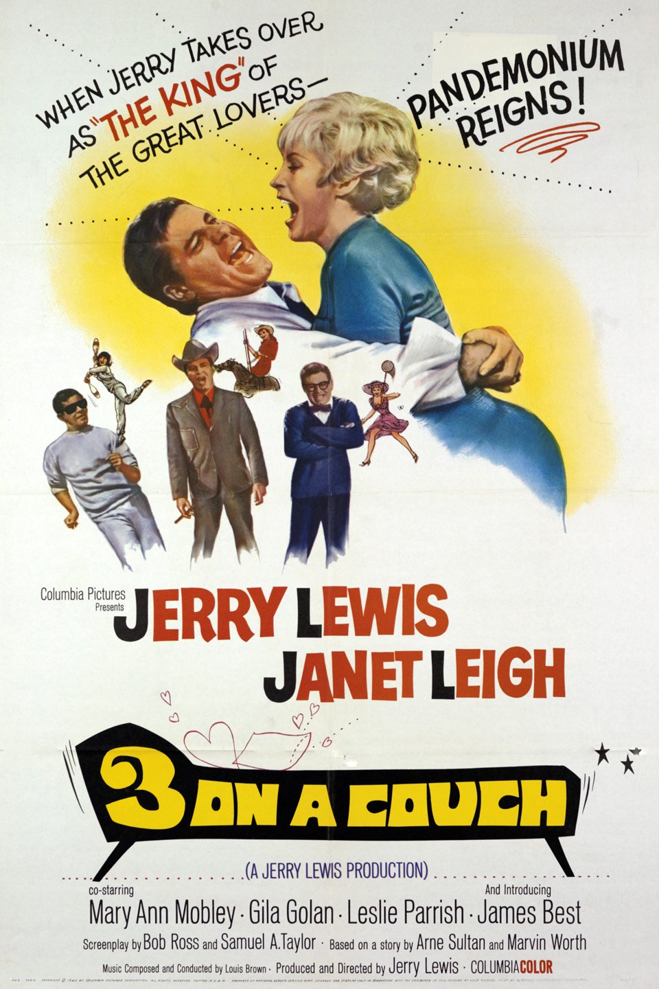 Poster of the movie Three on a Couch [1966]
