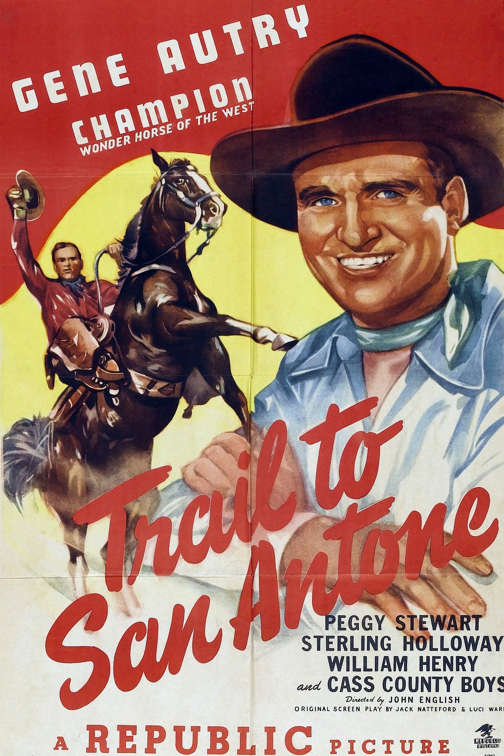 L'affiche du film Trail to San Antone
