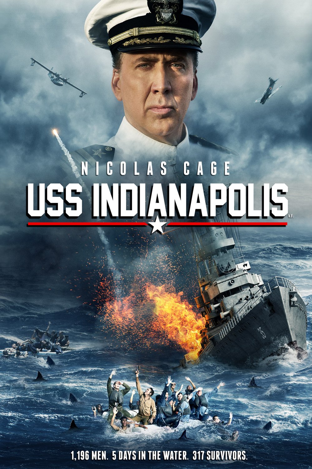 Poster of the movie USS Indianapolis: Men of Courage