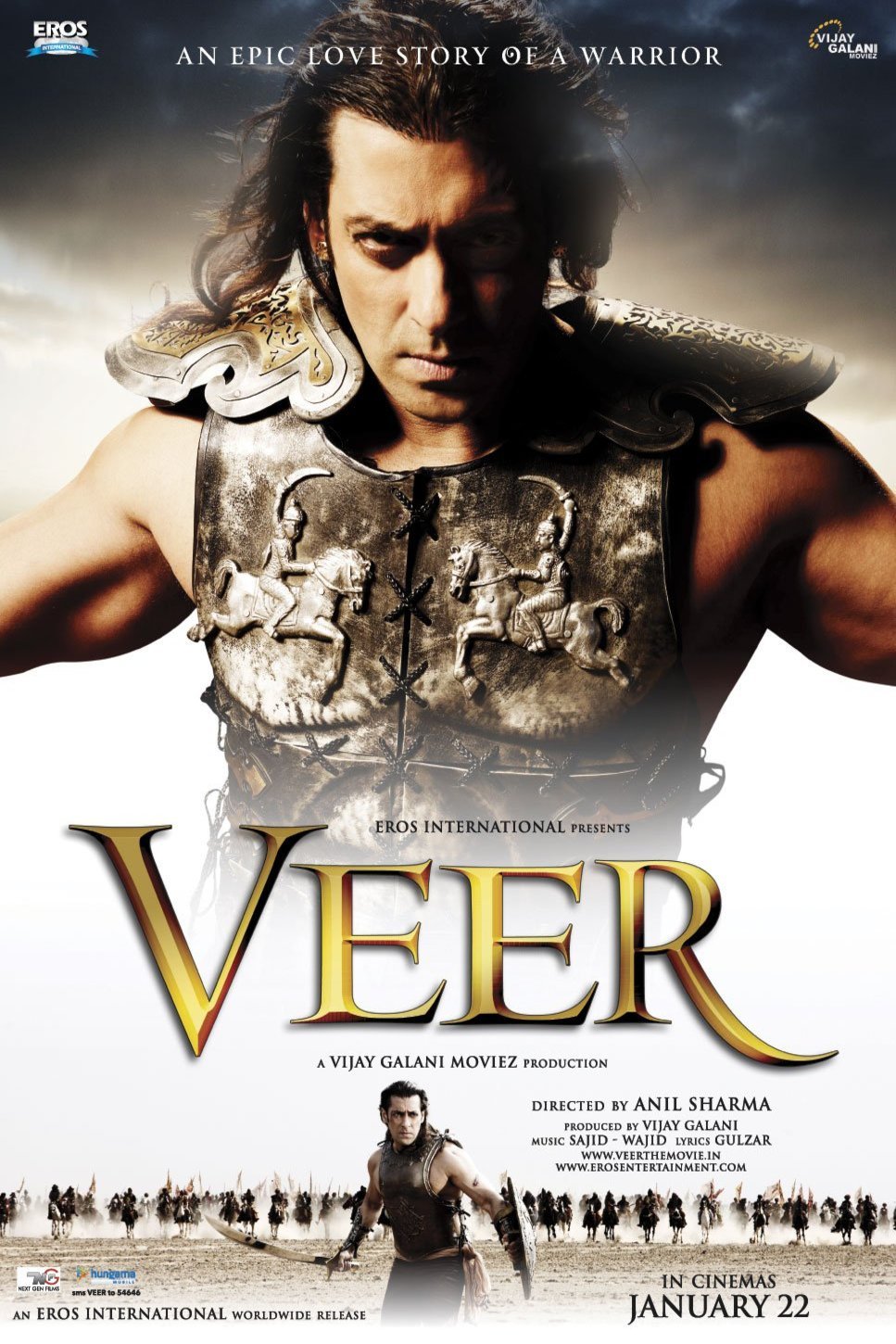 Hindi poster of the movie Veer