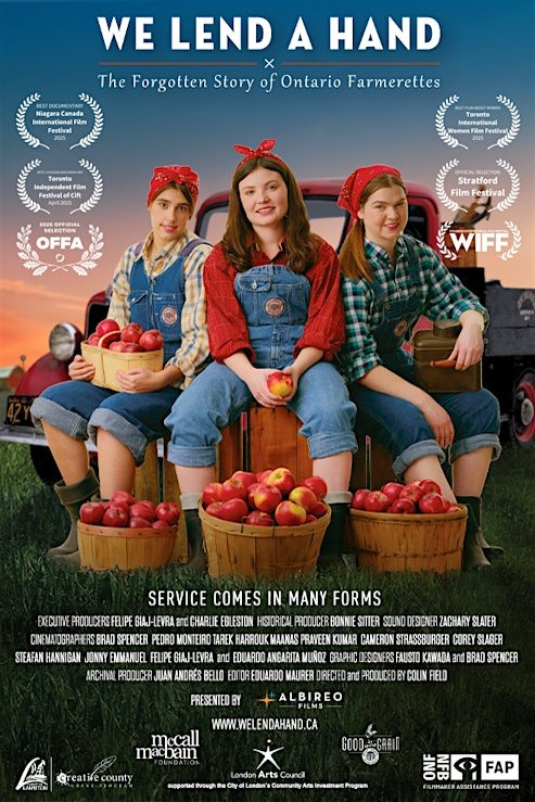 Poster of the movie We Lend a Hand - The Forgotten Story of Ontario Farmerettes [2025]