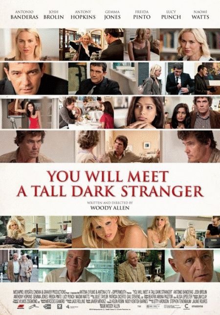 L'affiche du film You Will Meet a Tall Dark Stranger