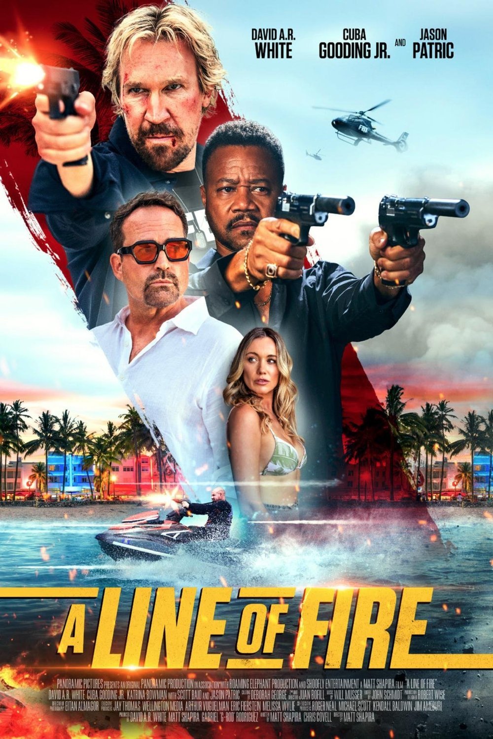 L'affiche du film A Line of Fire