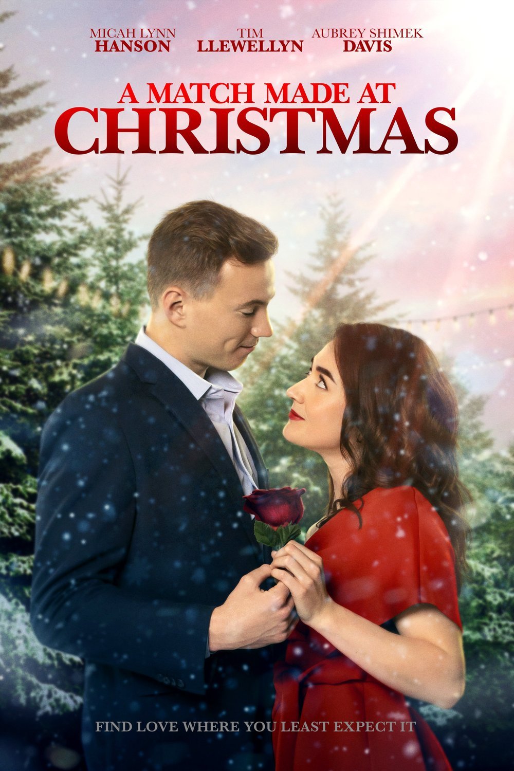 L'affiche du film A Match Made at Christmas [2021]