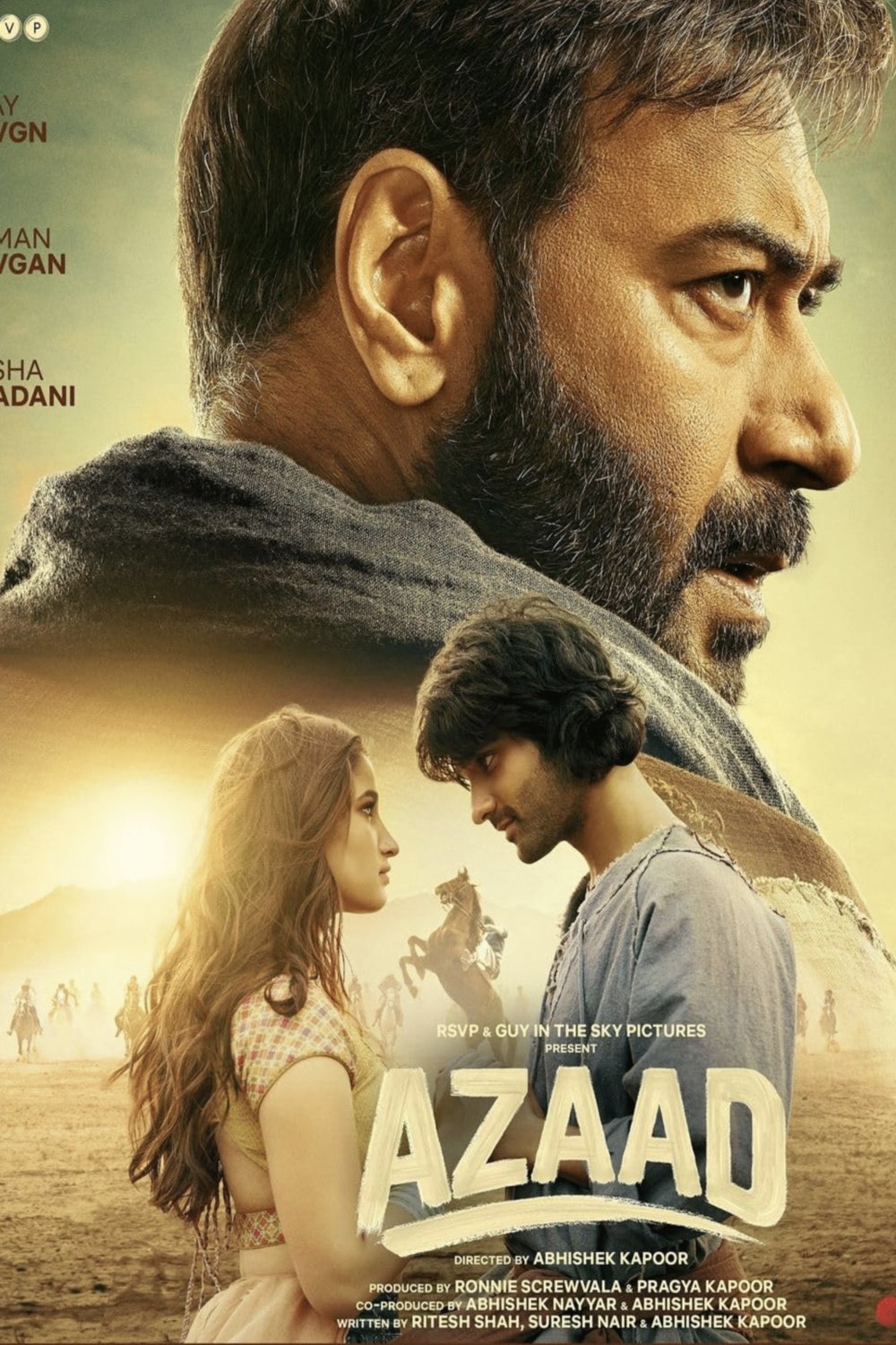 L'affiche du film Azaad [2025]