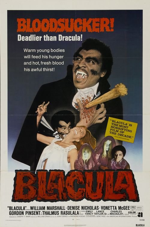L'affiche du film Blacula