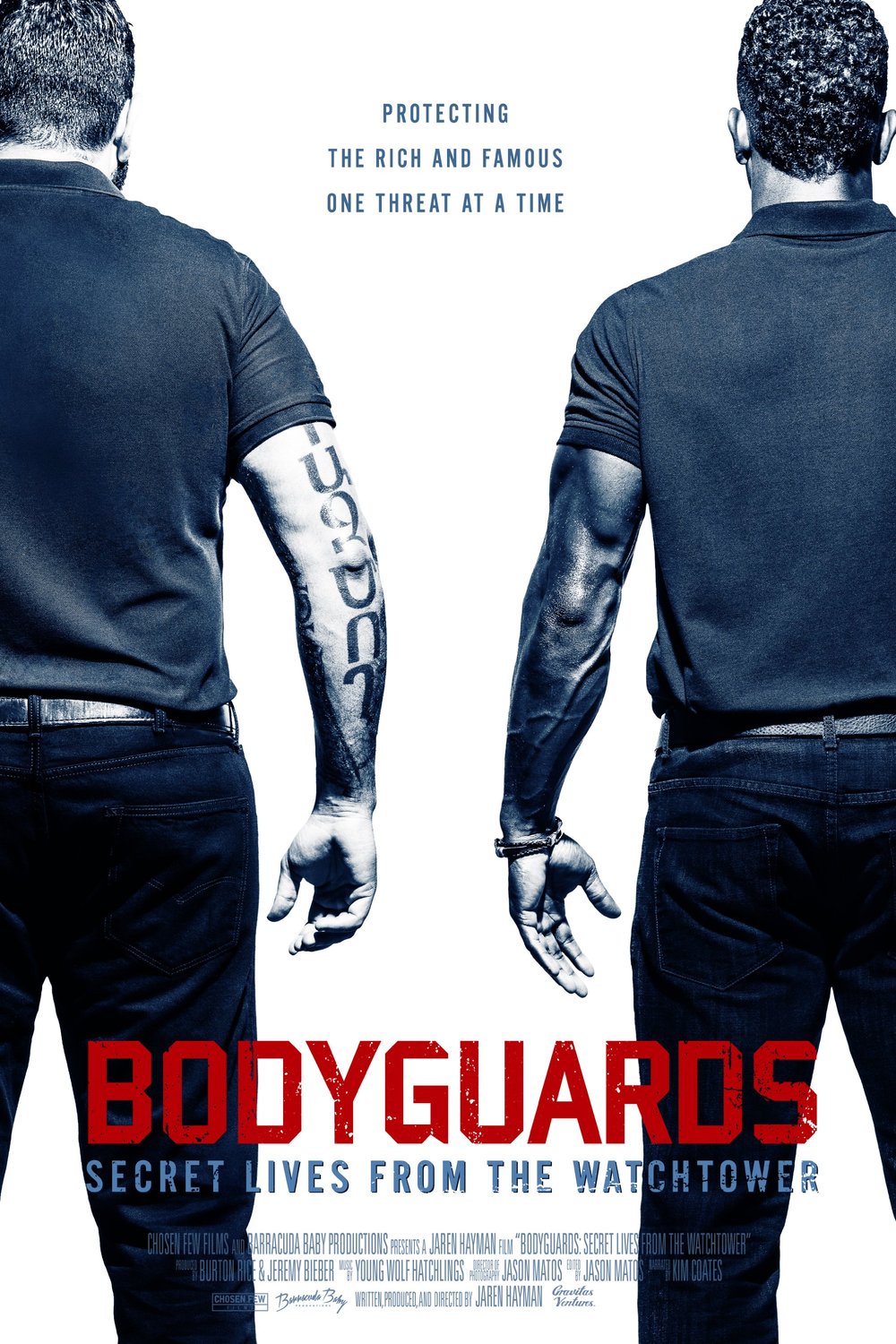 L'affiche du film Bodyguards: Secret Lives from the Watchtower