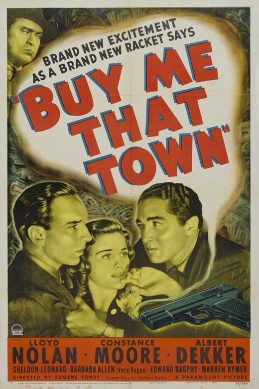 L'affiche du film Buy Me That Town