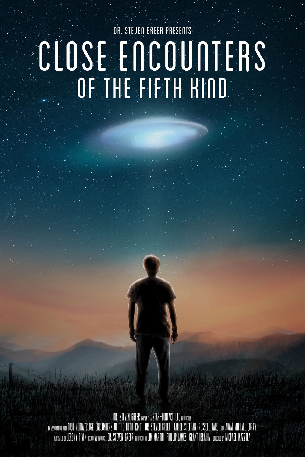 L'affiche du film Close Encounters of the Fifth Kind