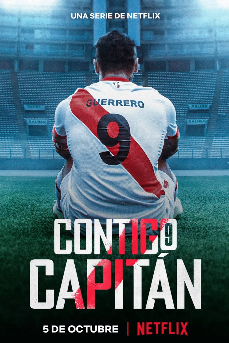 L'affiche originale du film Contigo Capitan en espagnol