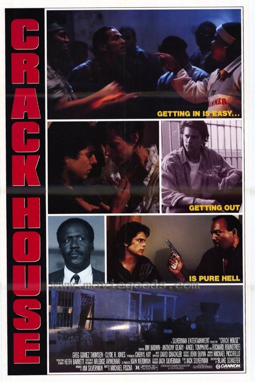 L'affiche du film Crack House
