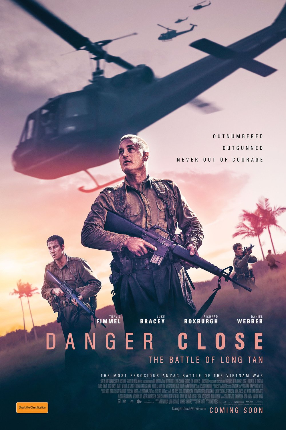 L'affiche du film Danger Close: The Battle of Long Tan