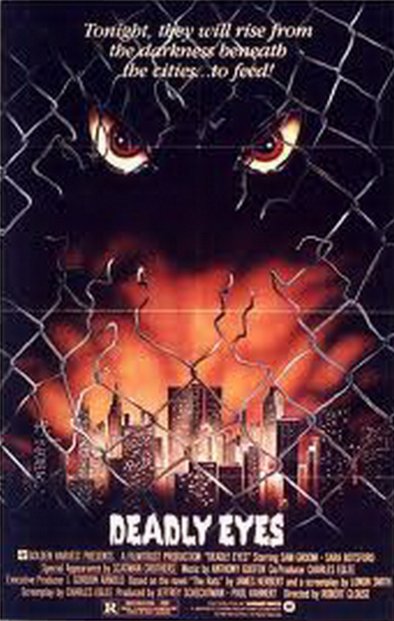 L'affiche du film Deadly Eyes