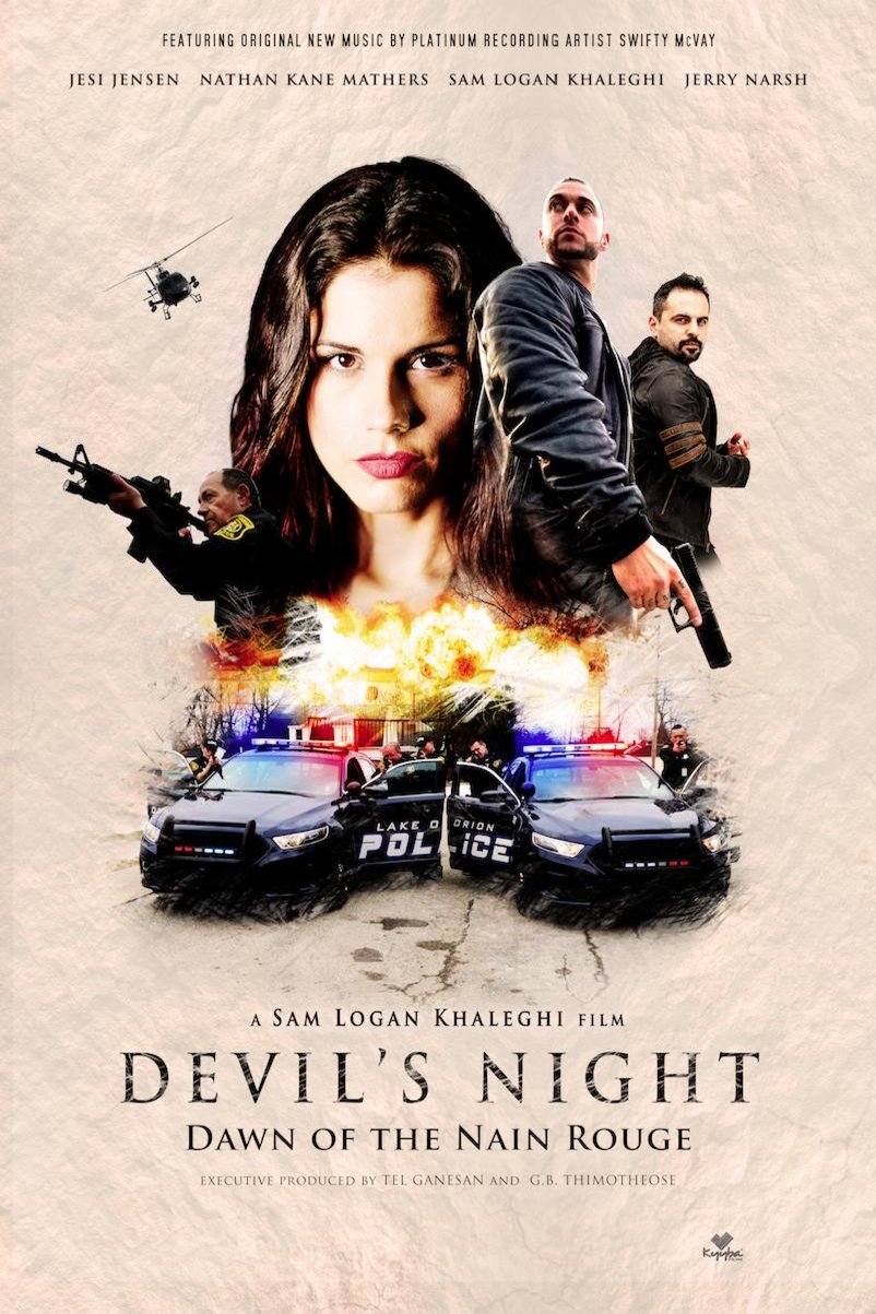 L'affiche du film Devil's Night: Dawn of the Nain Rouge