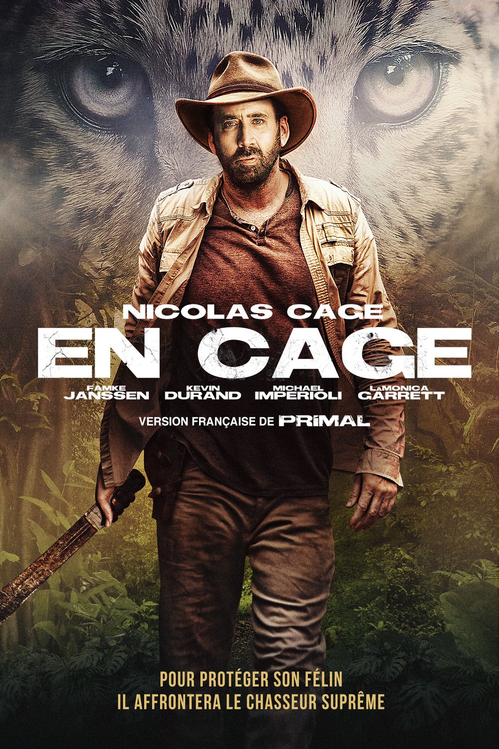L'affiche du film En Cage