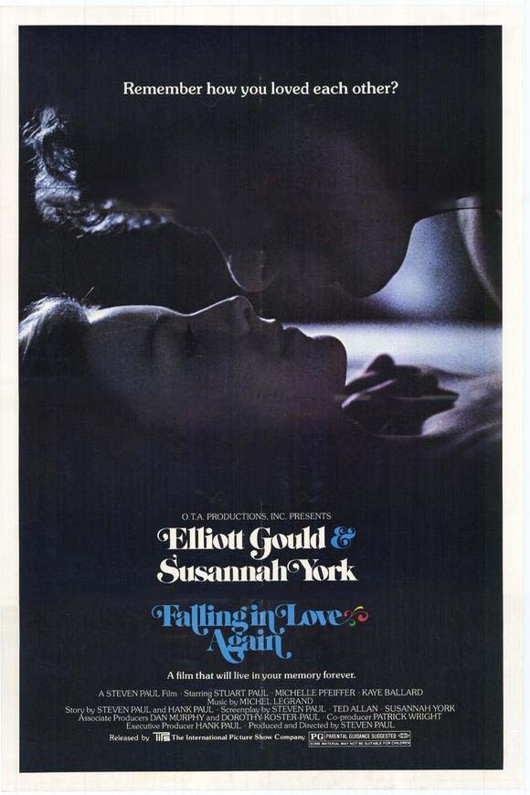 L'affiche du film Falling in Love Again