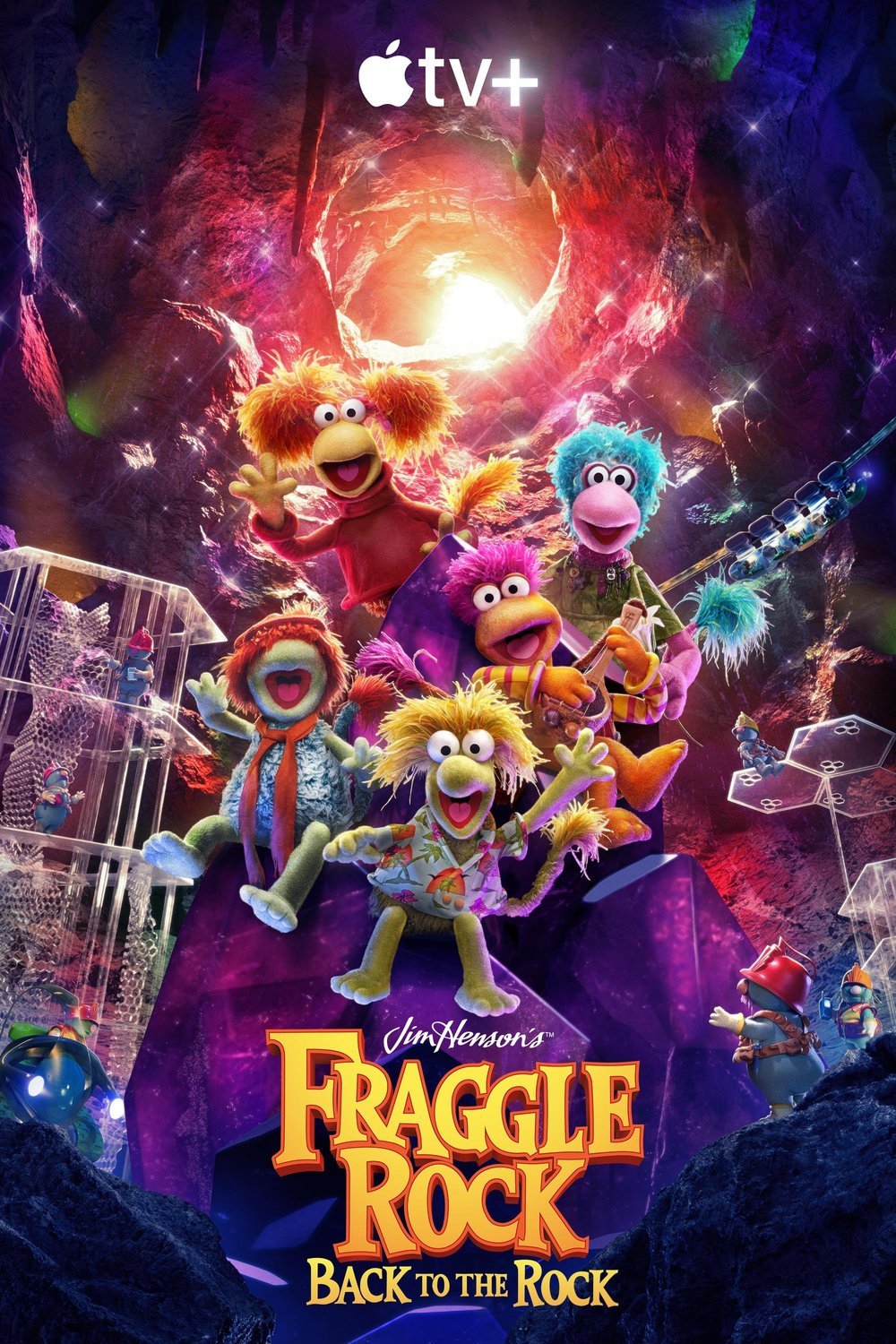 L'affiche du film Fraggle Rock: l'aventure continue