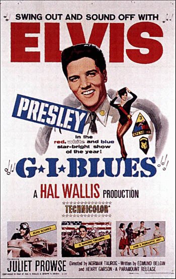 L'affiche du film G.I. Blues