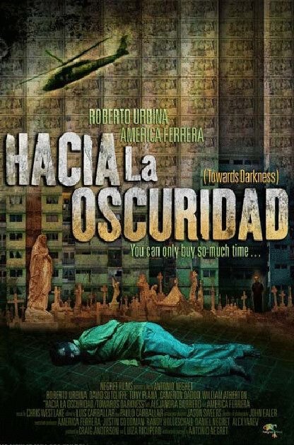 L'affiche originale du film Hacia la oscuridad en espagnol