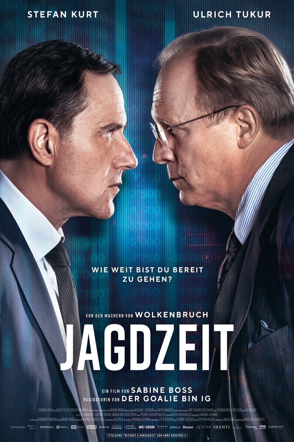 German poster of the movie Jagdzeit