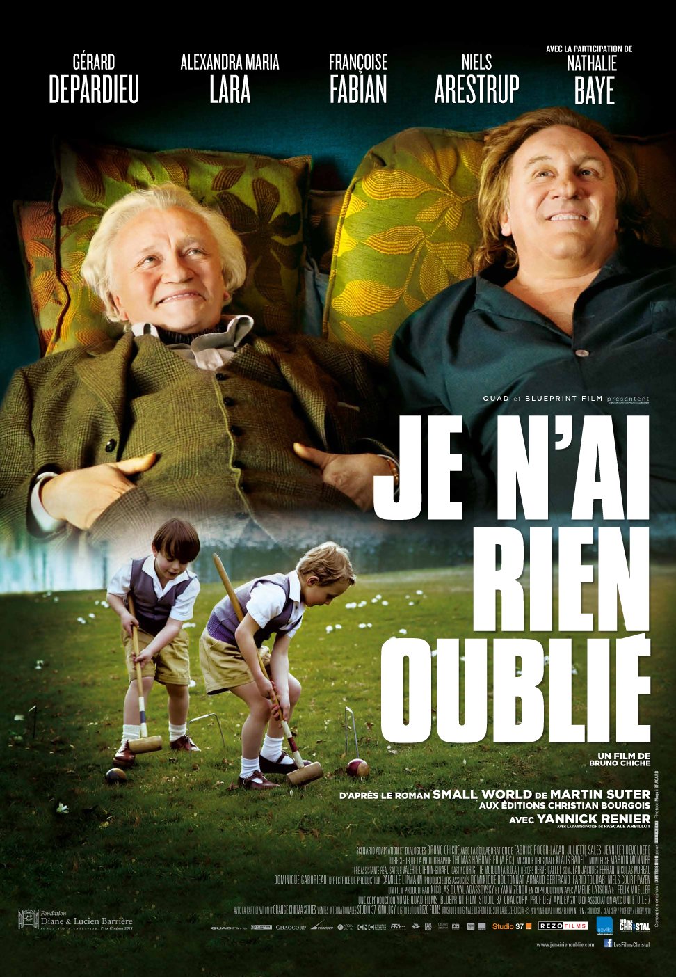L'affiche du film Je n'ai rien oublié