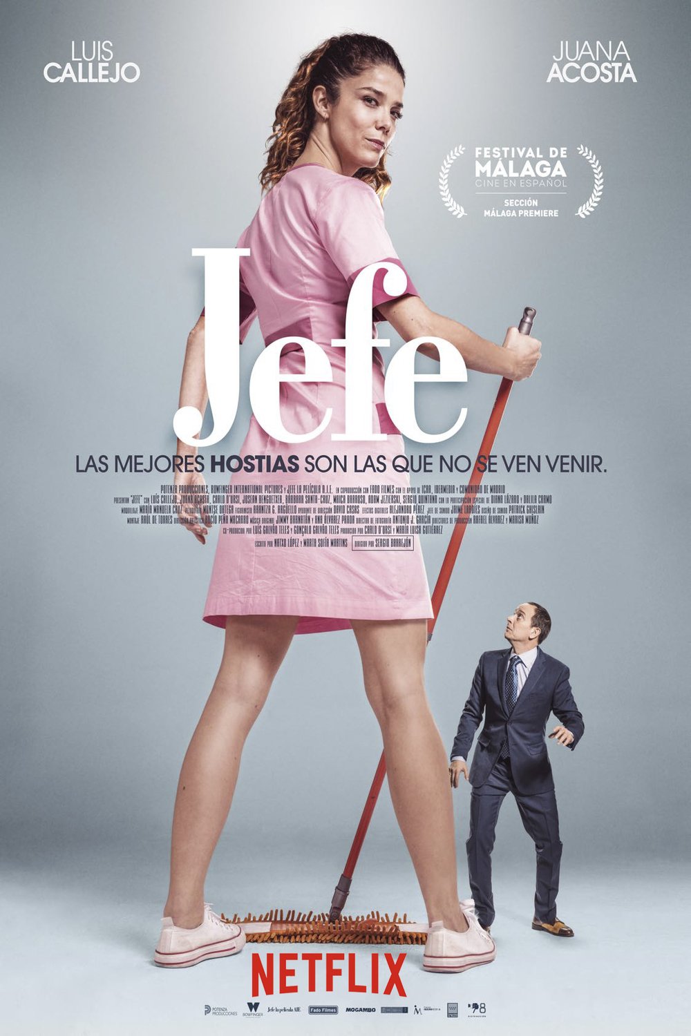 L'affiche originale du film Jefe en espagnol