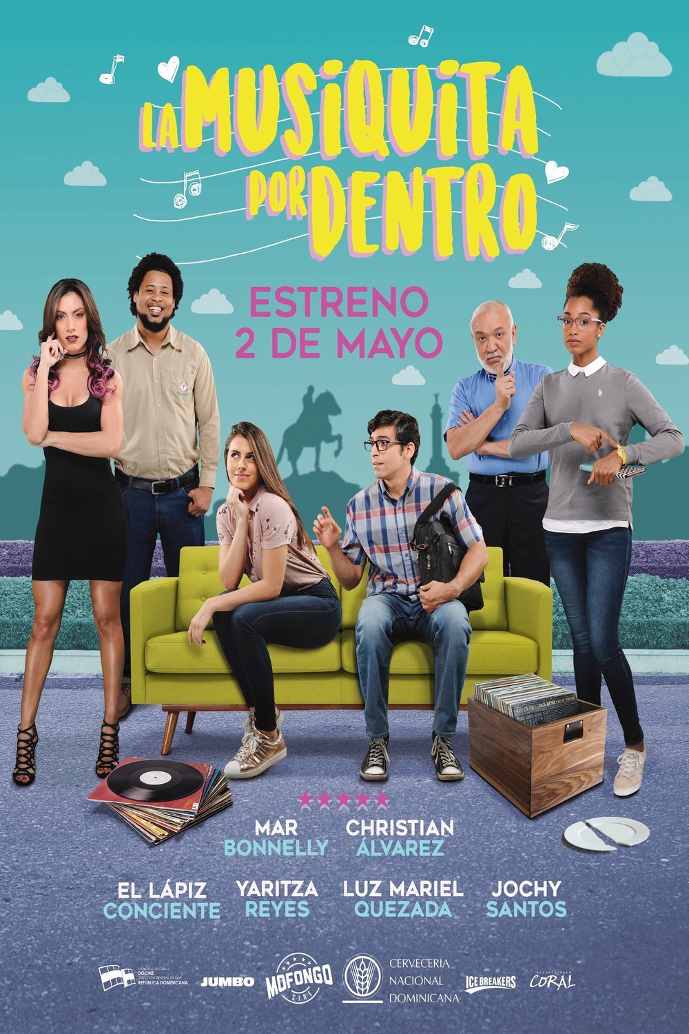 L'affiche originale du film La Musiquita por Dentro en espagnol