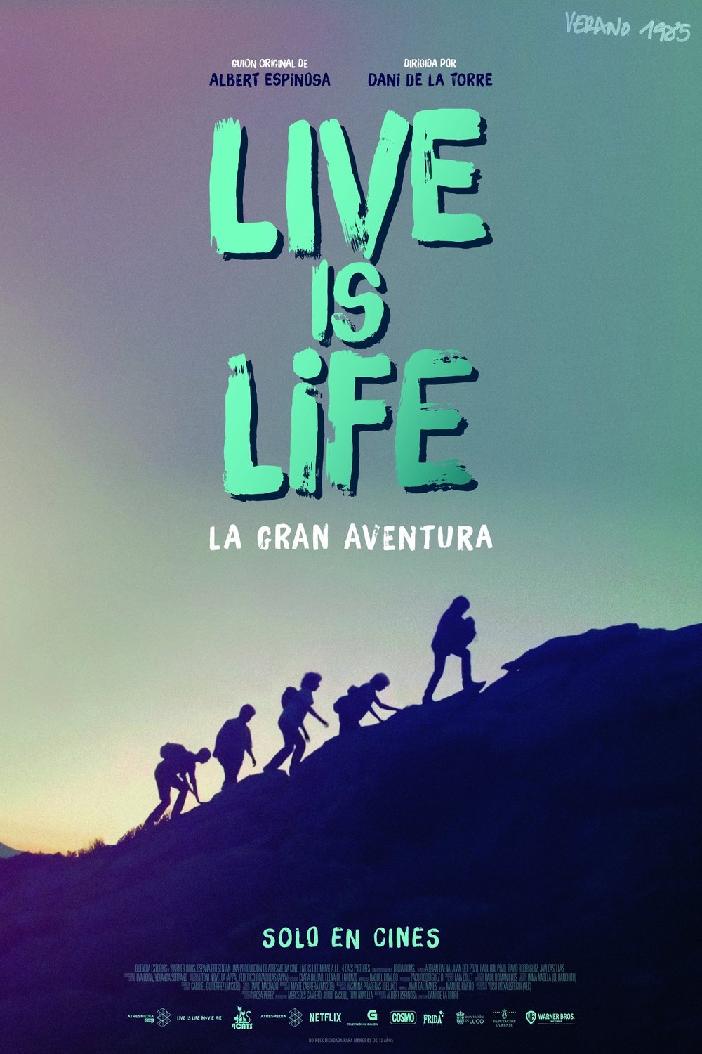 L'affiche originale du film Live Is Life en espagnol