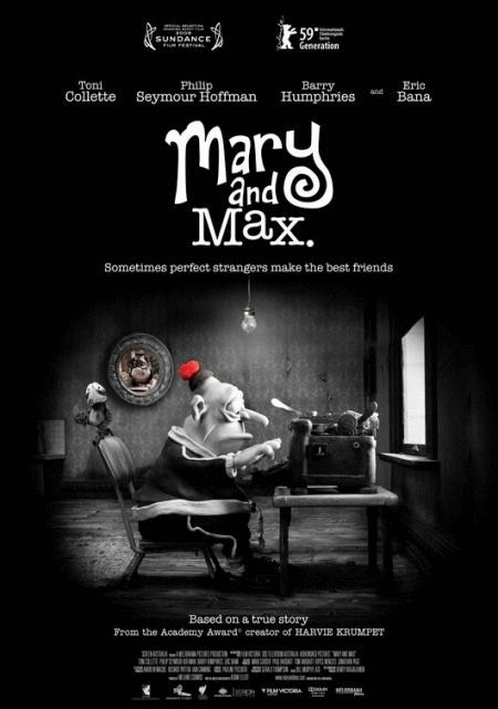 L'affiche du film Mary et Max v.f.