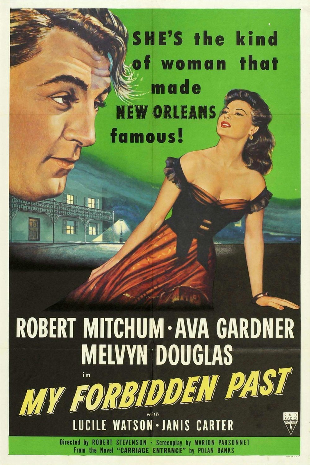 Poster of the movie My Forbidden Past [1951]