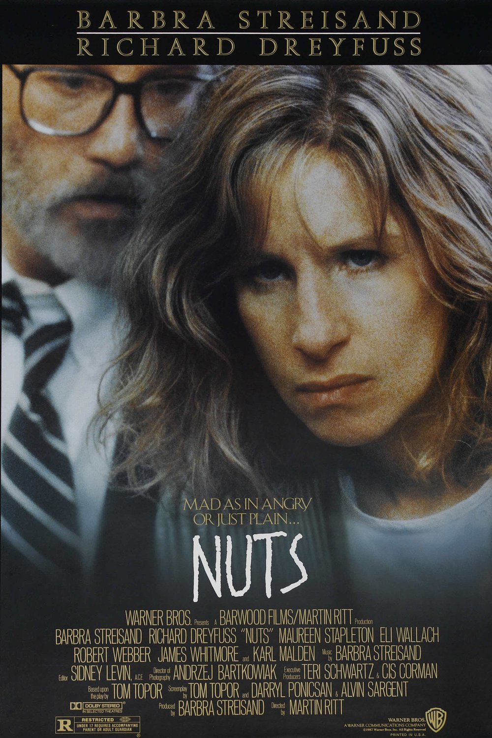 L'affiche du film Nuts
