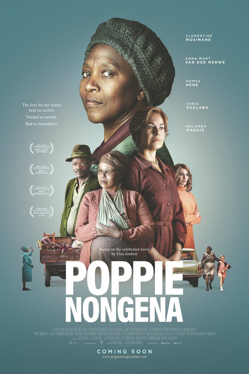 L'affiche originale du film Poppie Nongena en Afrikaans
