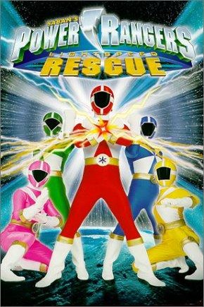 L'affiche du film Power Rangers Lightspeed Rescue