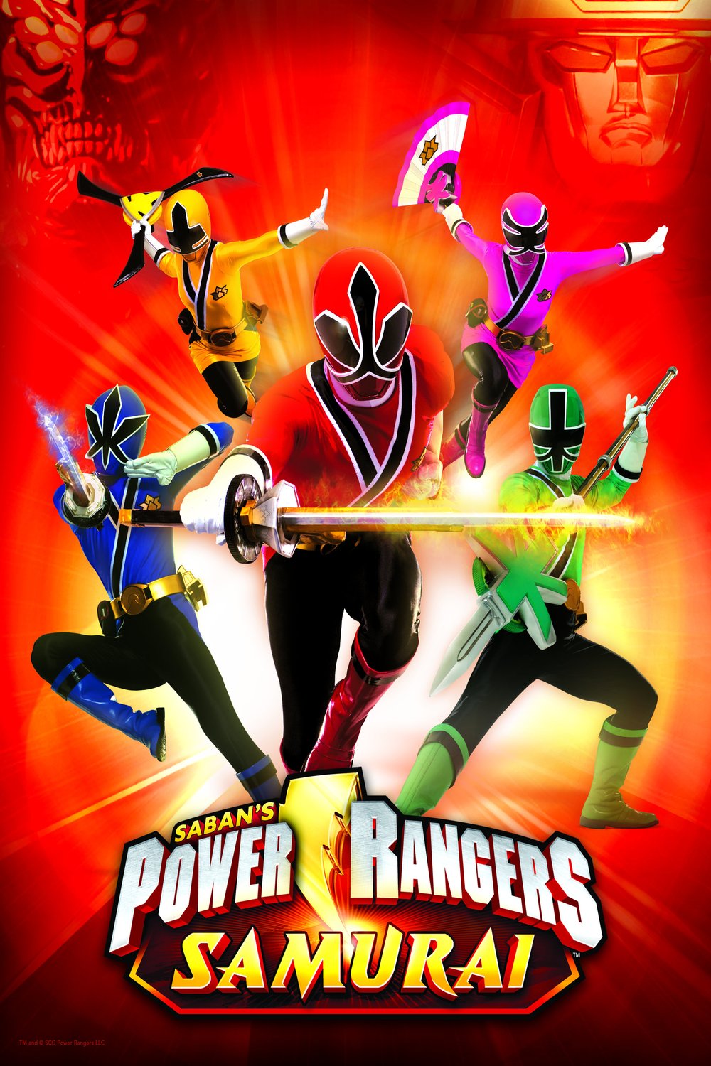 L'affiche du film Power Rangers Samurai