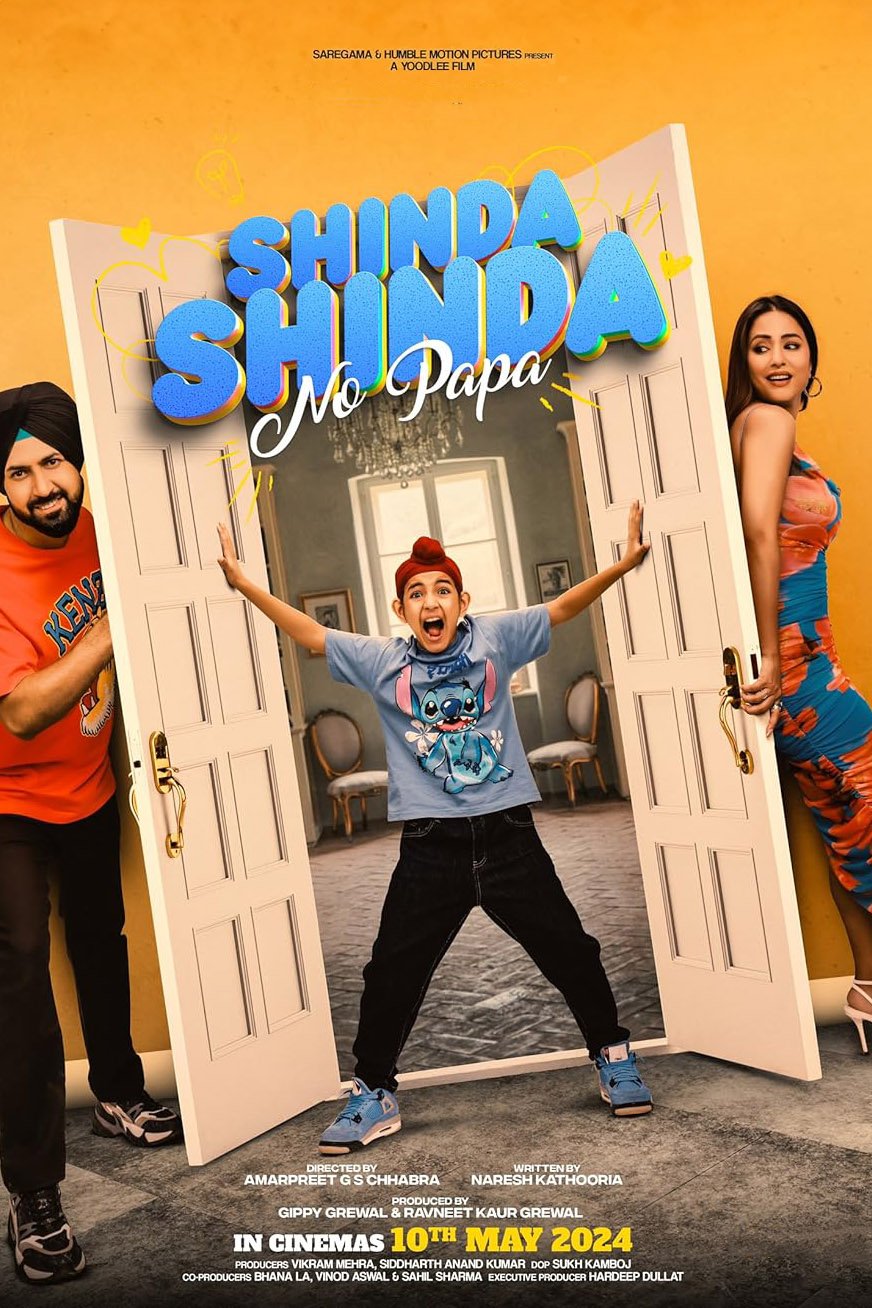 Punjabi poster of the movie Shinda Shinda No Papa