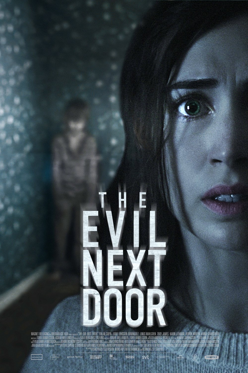 L'affiche du film The Evil Next Door