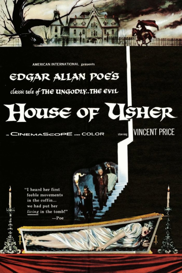 L'affiche du film The Fall of the House of Usher