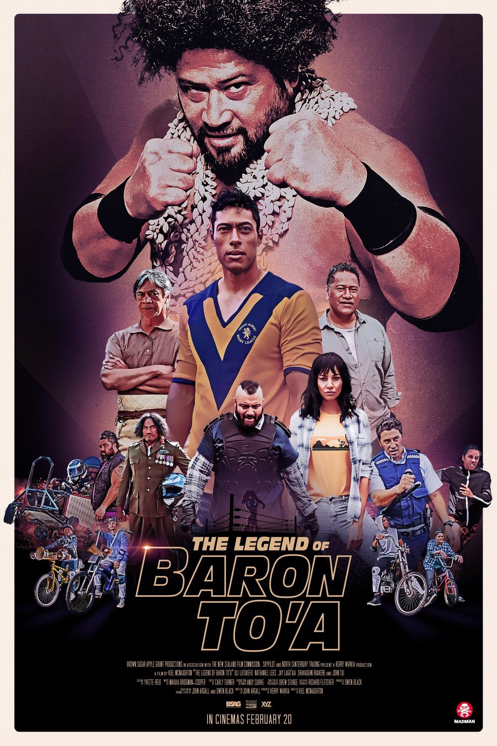 L'affiche du film The Legend of Baron To'a