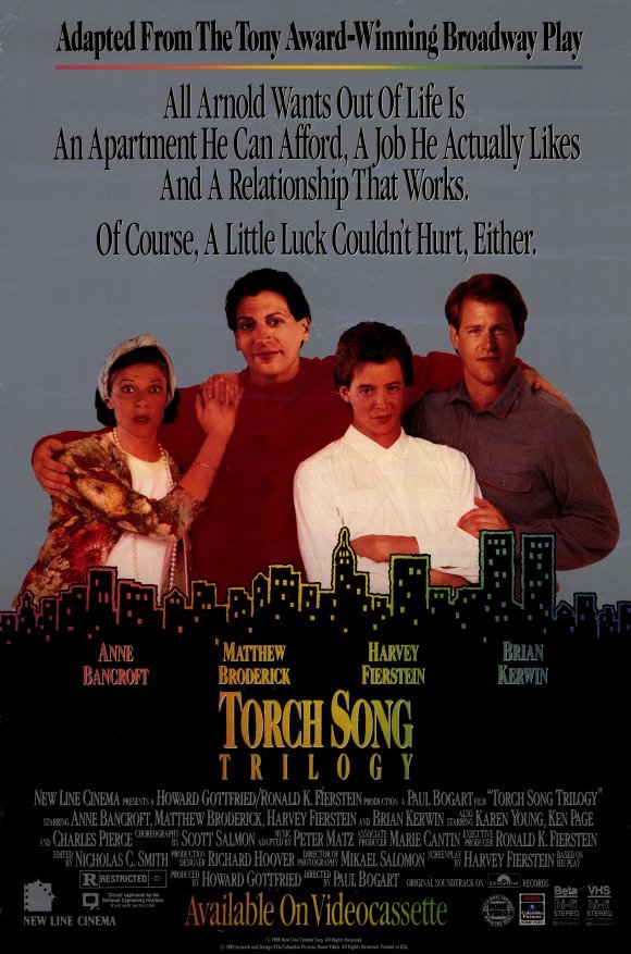 L'affiche du film Torch Song Trilogy