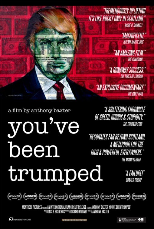 L'affiche du film You've Been Trumped