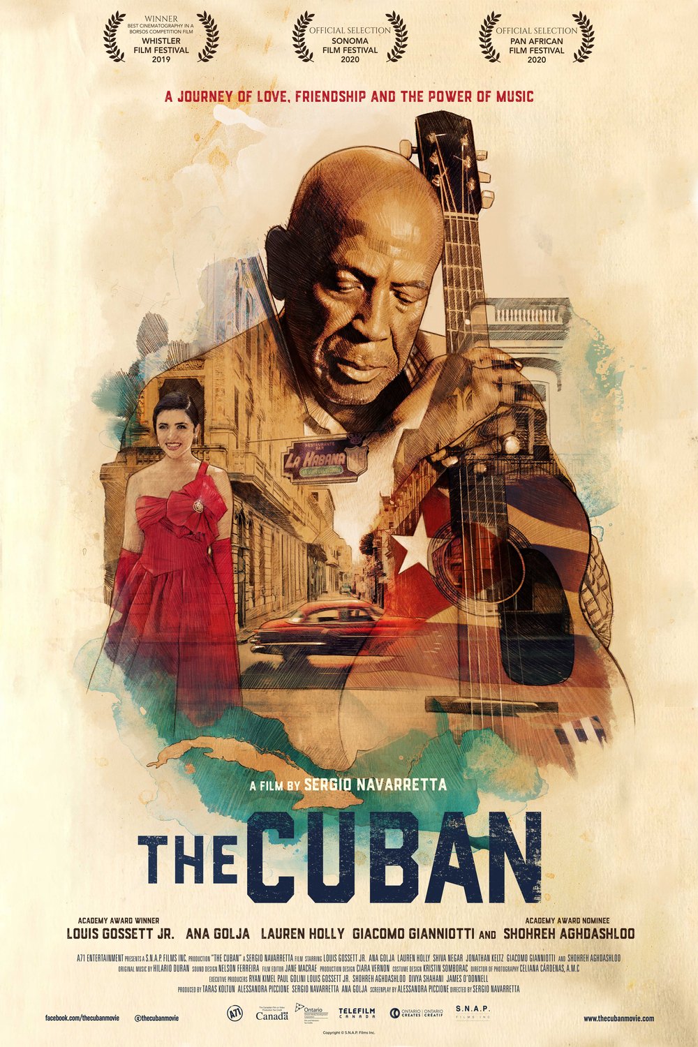 L'affiche du film The Cuban