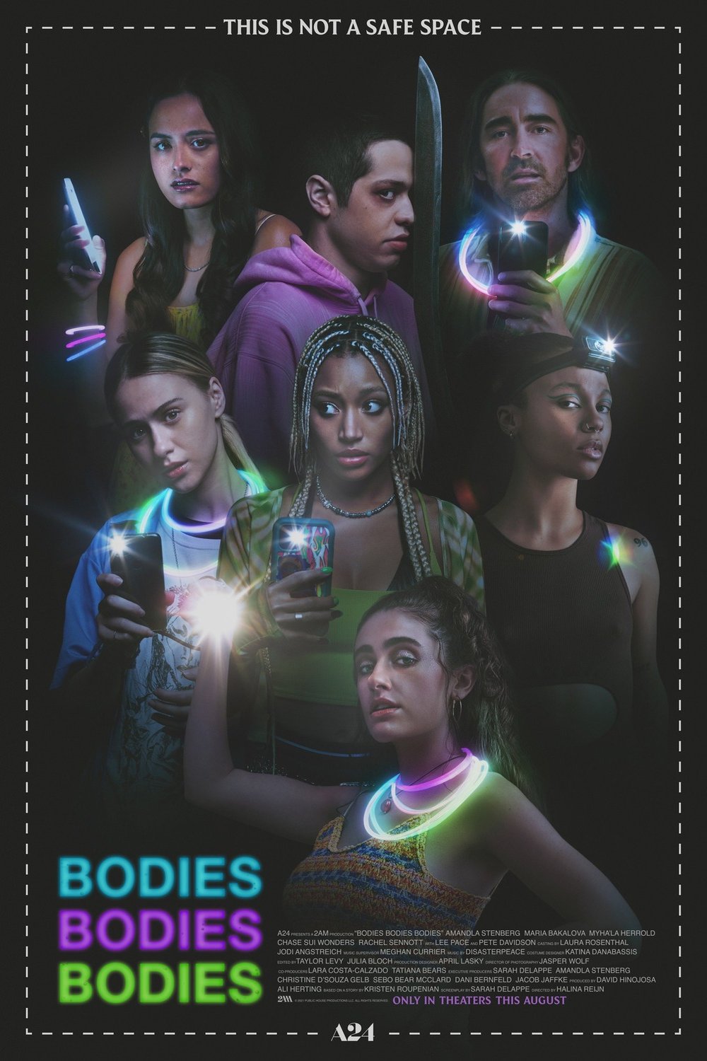 L'affiche du film Bodies Bodies Bodies