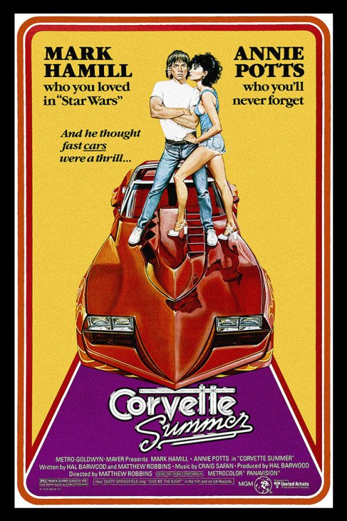L'affiche du film Corvette Summer