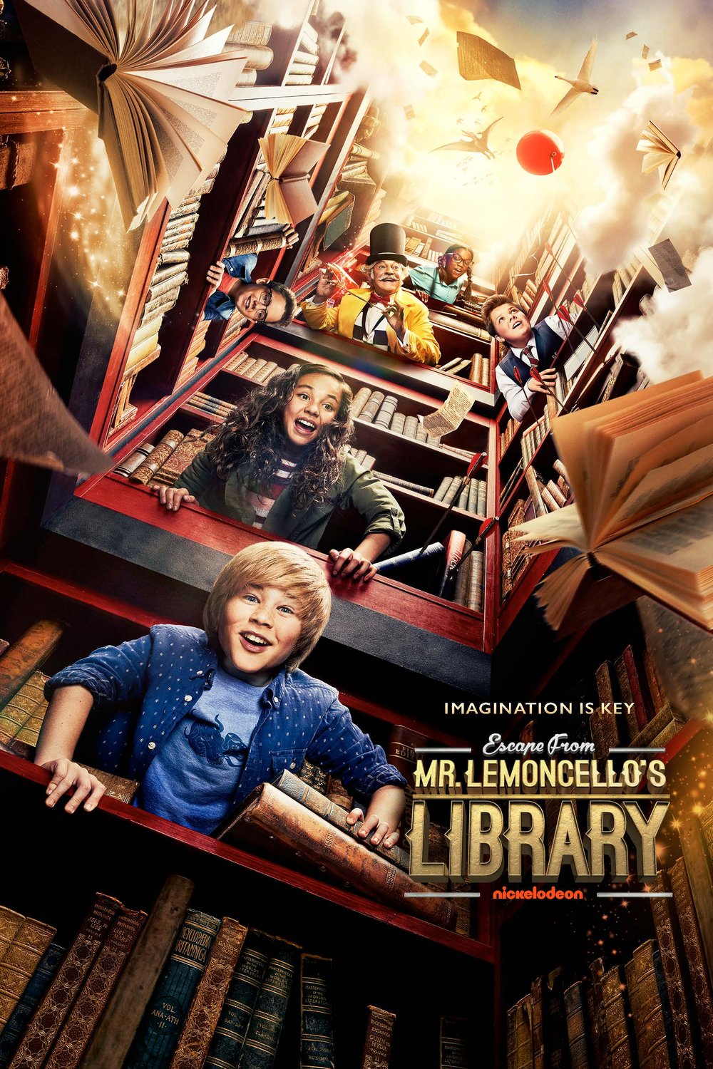 L'affiche du film Escape from Mr. Lemoncello's Library