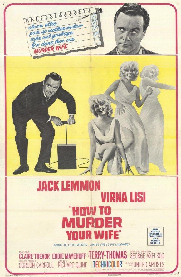 L'affiche du film How to Murder Your Wife