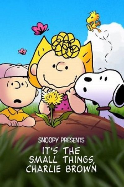 L'affiche du film It's the Small Things, Charlie Brown [2022]