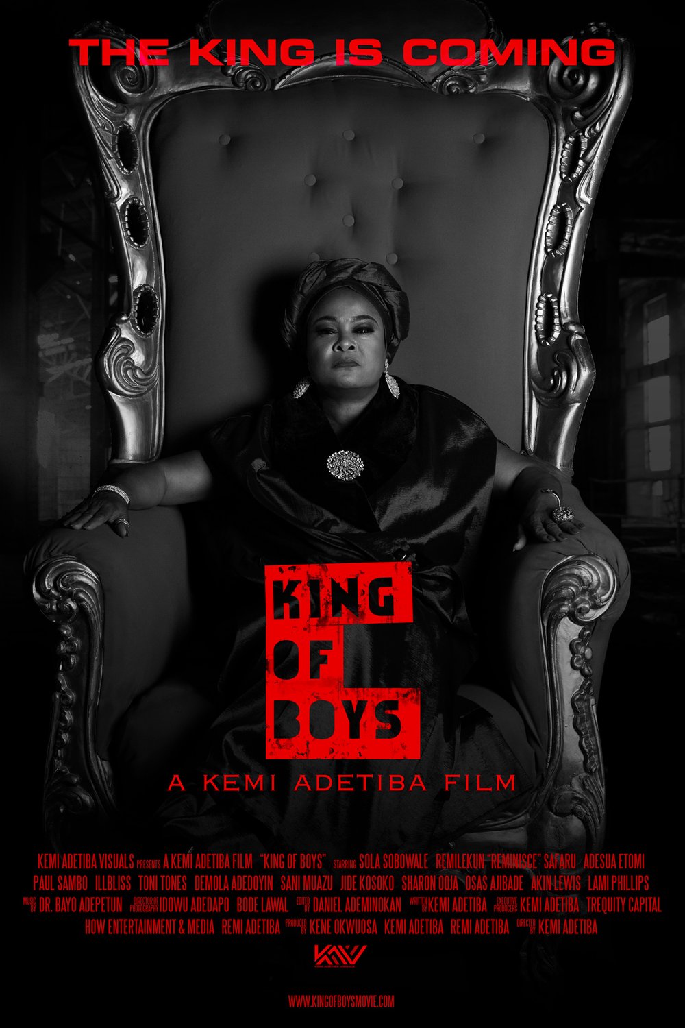 Yoruba poster of the movie King of Boys