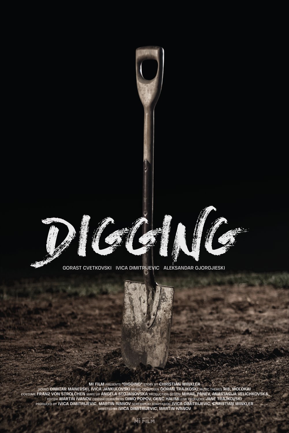 L'affiche originale du film Digging en Macédonien