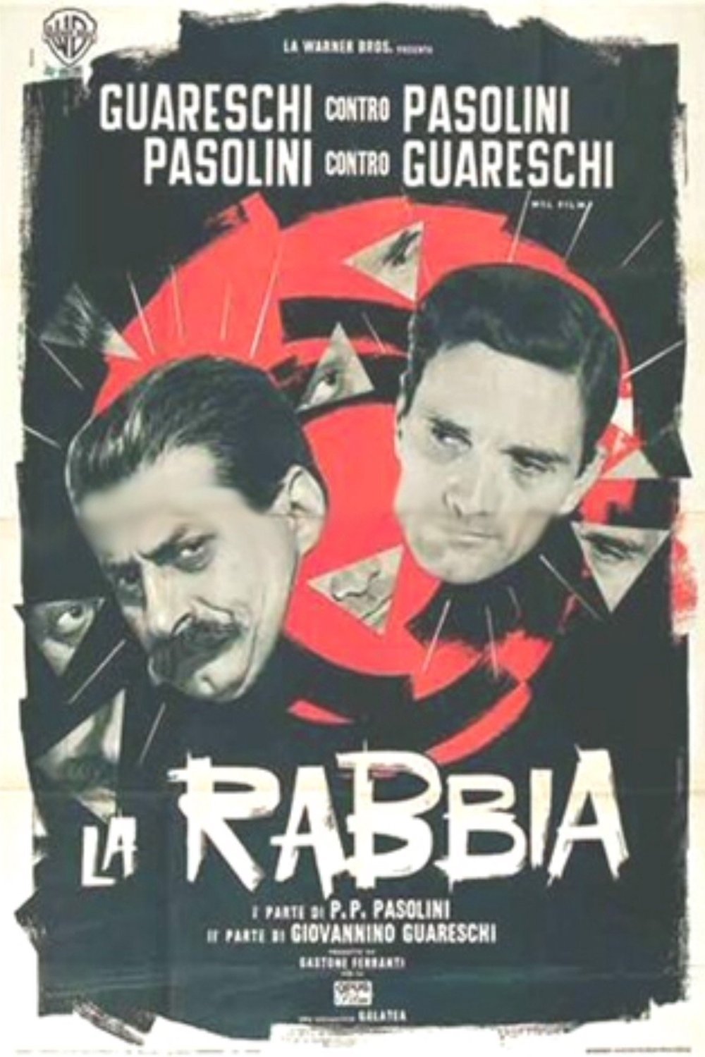 L'affiche du film La rabbia