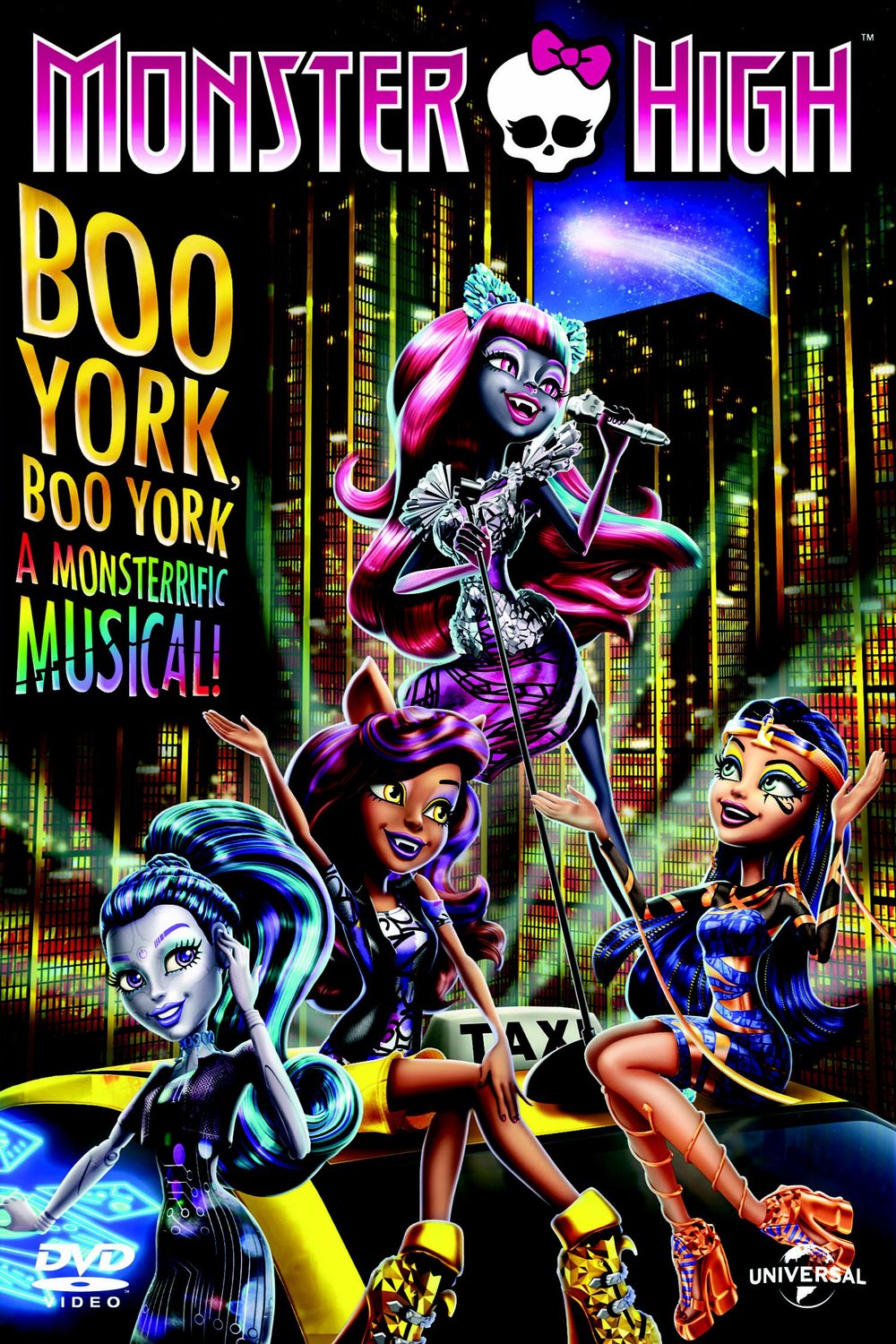 L'affiche du film Monster High: Boo York, Boo York